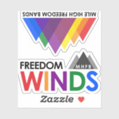Freedom WindsとMHFBスタンプ シール (シート)