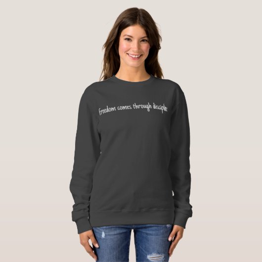 Freedom Women's Basic Sweatshirt スウェットシャツ (正面フル)