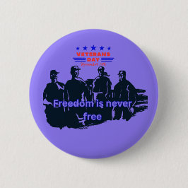 Freedom's Defenders light purple 缶バッジ
