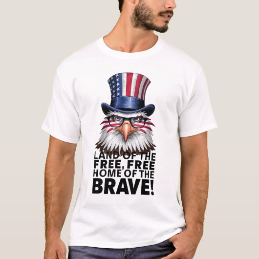 Freedom's Flight:イーグルトリビュートTシャツ» Tシャツ (正面)