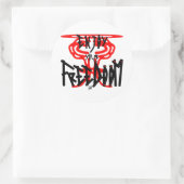 FreeDoomを楽しもう ラウンドシール (バッグ)