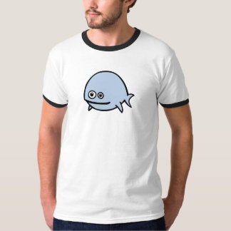 FreeDosの魚-青 Tシャツ