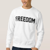 Freedum Sweatsと男性へWomen スウェットシャツ (正面)