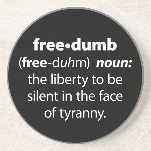 Freedumb コースター (正面)