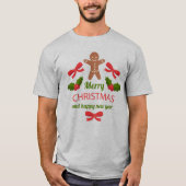 Freefit Gingerbread Christmas Tee USA Tシャツ (正面)