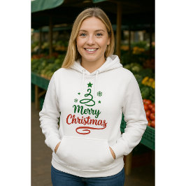 Freefit Merry Christmas Hoodie | Unisex Pullover S パーカ