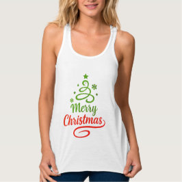 Freefit Merry Christmas Tank | Women's Bella+Canva タンクトップ