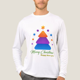 Freefit Merry Christmas Tree Bella+Canvas Tri-Blen トライブレンドＴシャツ