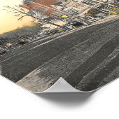 Freehold NJ, West Main St,ヴィンテージ ポスター (角)