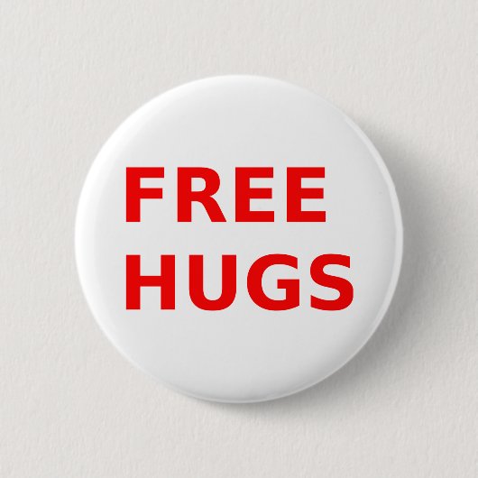 freehugs 缶バッジ (正面)