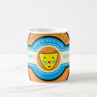 Freekibblekat "Yum Yum"マグ コーヒーマグカップ