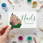 Freelance Nail Technician Manicurist Branding 名刺