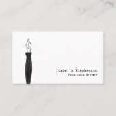 Freelance Writer Author Editor Copywriter Pen 名刺 (正面)