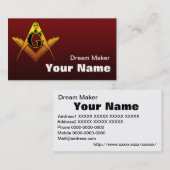 Freemason mark 1 名刺 (正面/裏面)