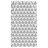 Freemason Masonic Square and Compass Freemasonry スモールペーパーバッグ (裏面)