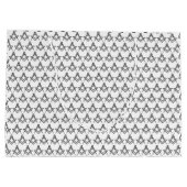 Freemason Masonic Square and Compass Freemasonry ラージペーパーバッグ (裏面)