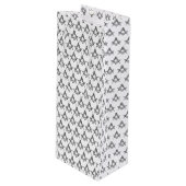 Freemason Masonic Square and Compass Freemasonry ワインギフトバッグ (正面アングル)