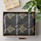 Freemason Masonic Square Freemasonry Christmas  薄葉紙 (ギフト)