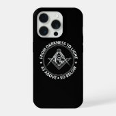 Freemasonry emblem iPhoneケース (裏面)