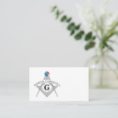 Freemasonry lodge of the state of North Carolina 名刺 (スタンド正面)