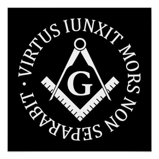 Freemasonry sign ポスター (正面)