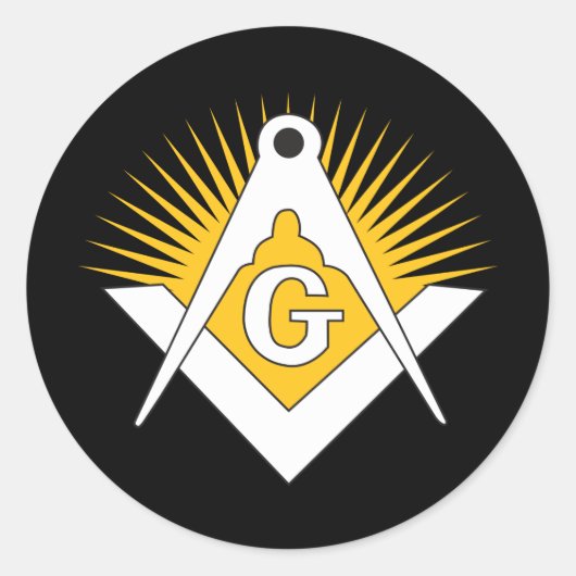 Freemasonry symbol ラウンドシール (正面)