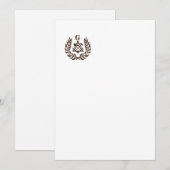 Freemasonry symbol 招待状 (正面/裏面)