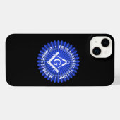 Freemasonry symbol iPhoneケース (裏面横)