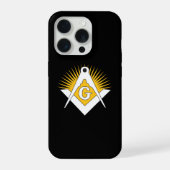 Freemasonry symbol iPhoneケース (裏面)
