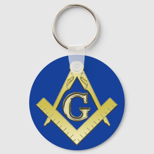 Freemasonry Symbol Keychain キーホルダー (正面)