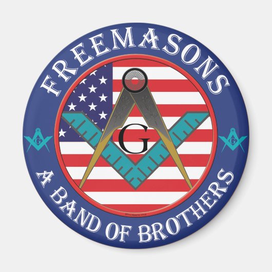 Freemasons – 兄弟のバンド マグネット (正面)