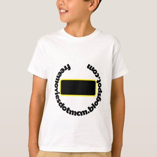 freemoviesdotmcm.blogspot.com tシャツ (正面)