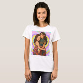 Freenbecky タイGL シップカップル Freen & Becky  Tシャツ (正面フル)