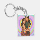 Freenbecky Thai GL Ship Couple Freen & Becky  キーホルダー (正面左)