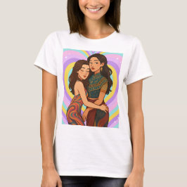 Freenbecky Thai GL Ship Couple Freen & Becky Tシャツ