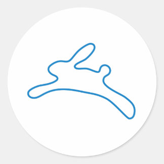 Freenet Bunnyロゴ ラウンドシール