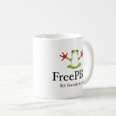FreePBXロゴマグ(クラシック) コーヒーマグカップ (正面右)