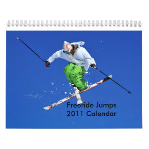 Freerideは2011年を跳びます カレンダー