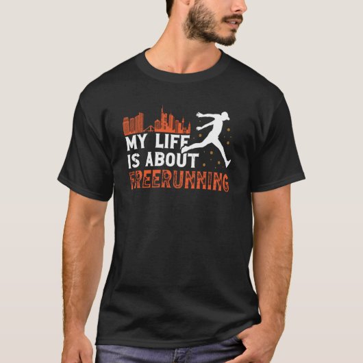 freerunner traceurs & pのfreerunningに関する生活 tシャツ (正面)