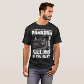 Freerunners Parkour Running  Jumping Parkour Tシャツ (正面フル)