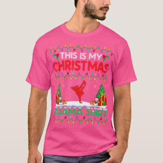 Freerunning Christmas Shirt Holiday Parkour Xmas Tシャツ