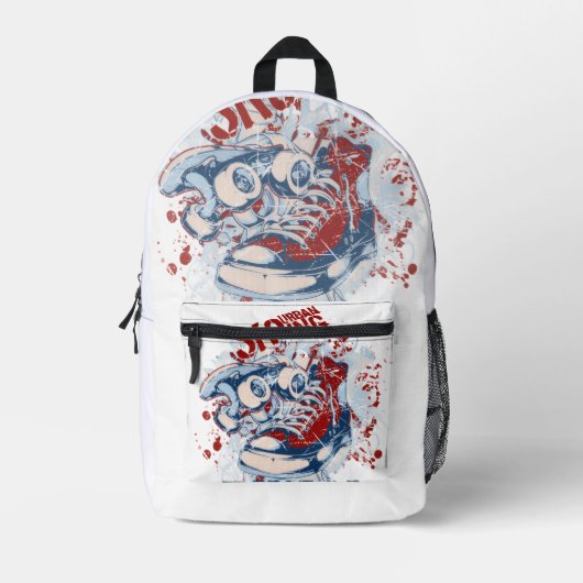 Freestyle bag プリントバックパック (正面)