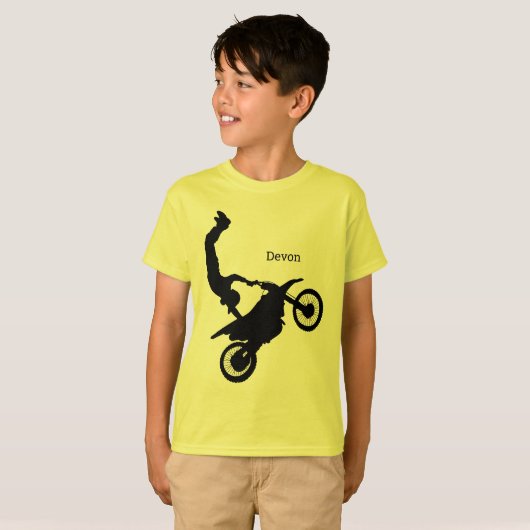 Freestyle Motocross tricks Tシャツ (正面フル)