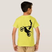 Freestyle Motocross tricks Tシャツ (裏面フル)