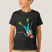 Freestyle skiing  tシャツ (正面)