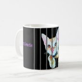 #FreeSweetieの子ネコのマグ コーヒーマグカップ (正面左)