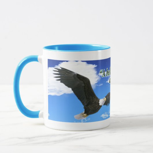 Freethinkerの引用文 マグカップ (左)