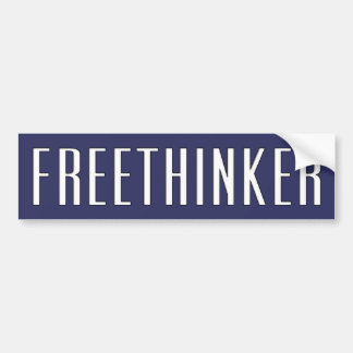 Freethinker バンパーステッカー