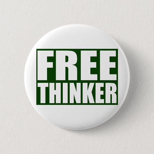 Freethinker 缶バッジ (正面)