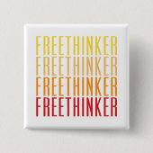Freethinker 缶バッジ (正面)